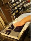 Fig 6: Cutting hole for dowel in Rmax