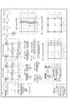 Type 02 classroom floor plan and structural sections drawings (in Spanish).