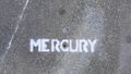 Mercury, the closest planet to orbit the Sun.