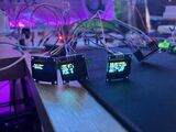 Testing the displays and modules before assembly