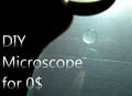 DiY Microscope for 0$ (great for your childrens!))