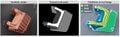 Synthetic-to-real Composite Semantic Segmentation in Additive Manufacturing