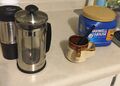 Fig 1a: Filtering out the grains