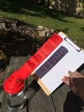 Fig 7:Sun Dial, Testing by Matipon Tangmatitham.