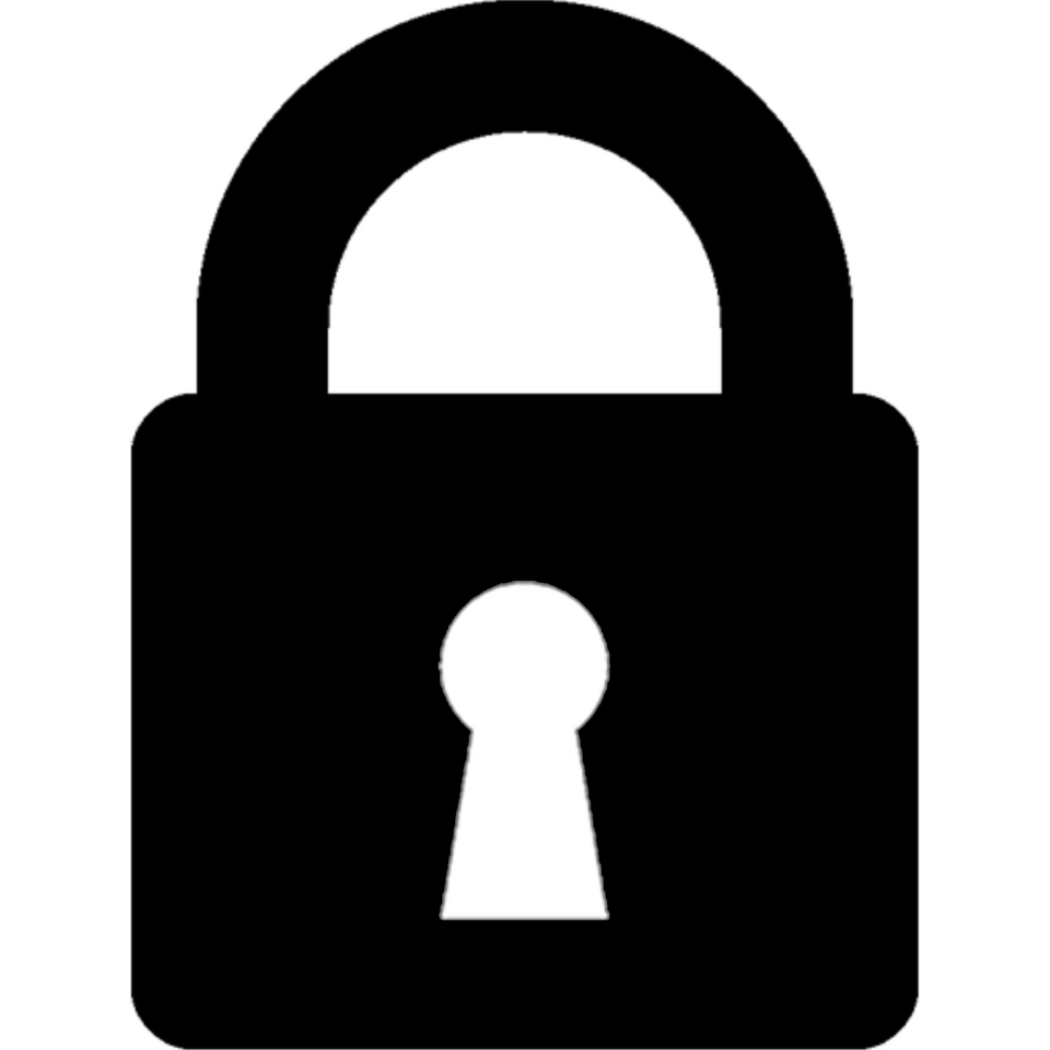 File:Black lock icon.svg