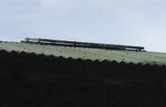 Solar panel on roof