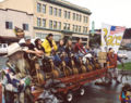 The powered generator powered the anti war protest on the Arcata Plaza in 2002 - 2003.