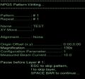 Fig 26: NPGS pattern writing