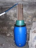 Composting Chamber in basement/storage area