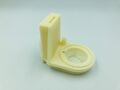 Printed holder of cyclone sampler holder with support structures.