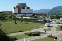 Fast breeder reactor Super Phenix in France