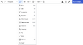Click on the format tool to choose between bold, italics and other formats.