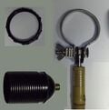 Lamp cap joint parts assembled.