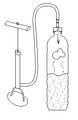 Pump up the air pressure in the bottle