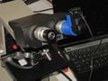 Microscope adapter for Logitech web-cam