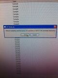 click "OK" to autozero