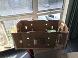 Cardboard Bugout Box side view