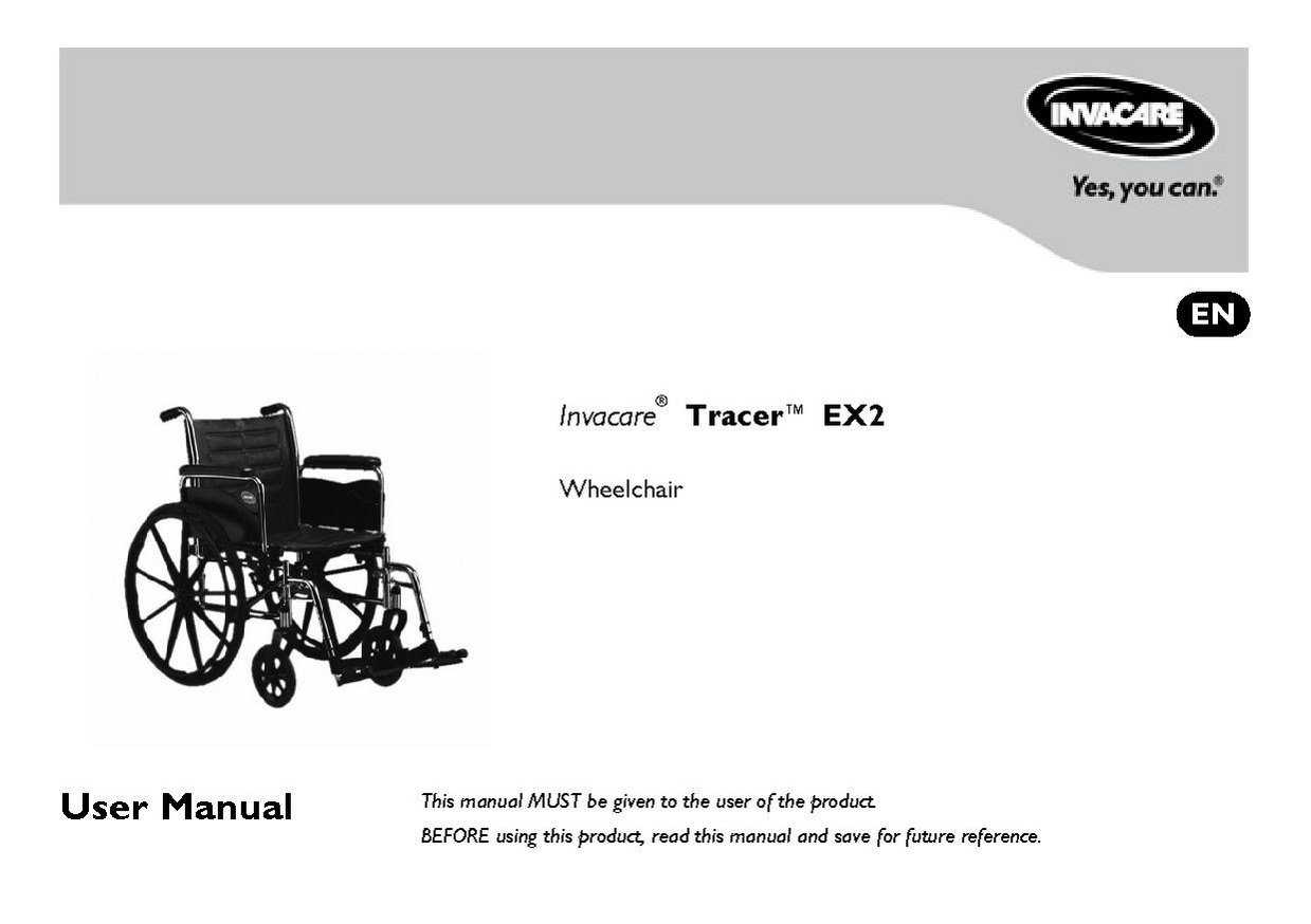 Invacare wheelchair manual.pdf