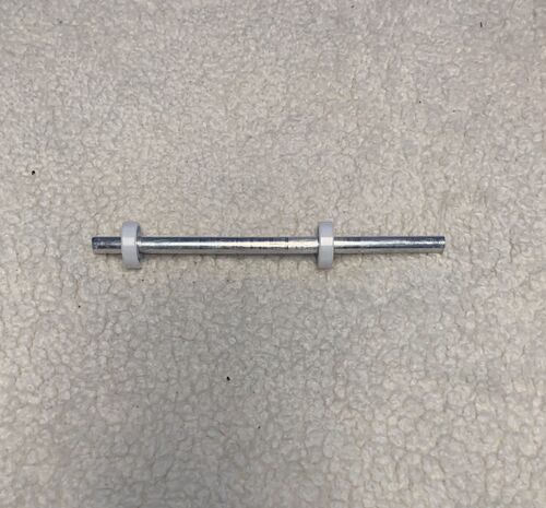 Attach ceramic bearings to the metal rod; this will be used to connect the turbine blades to the motor