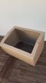 Cut off the base of the outer box.