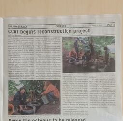 Lumberjack article on building the tire retaining wall