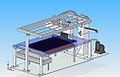 Fig 1: Automatic epoxy coating system (closed)
