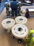 Fig 3: Filament going through pulleys.