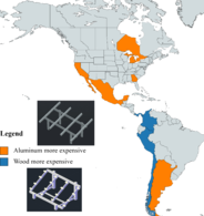 Geographical Dependence of Open Hardware Optimization: Case Study of Solar Photovoltaic Racking