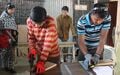 A Wood Mold being constructed in Bangladesh.