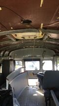 Step5b. Fiberglass ceiling insulation removed, view 2