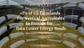 The potential of agrivoltaic systems to meet energy demand of data centers in the United States
