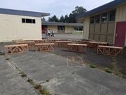 Spring 2018: Zane Middle School Design and build sustainable educational infrastructure and apparatuses that supports K-8 education at their Eureka, CA location.