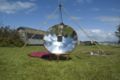 Papasan Chair Solar CookerA solar cooker and chair when not in use