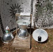 Fig 5: Stadium Light Solar Cookers