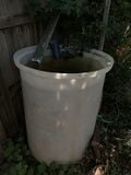 This was a collection tank on the north side of the property