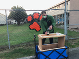 Fall 2020: Six Rivers Charter and Arcata High Schools Design and build systems to help in person classes start safely with Covid-19 their High School in Arcata, CA.