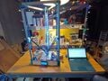 Experimental delta printer almost ready to print for the first time.