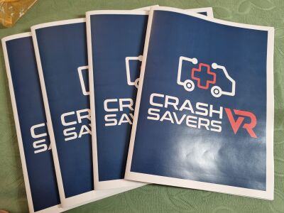 Printed Crashsavers manuals for Guatemalan firefighters.jpg