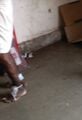 A patient on a Railway station corridor (Click right button to enlarge in new window)
