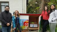 Abundant free food kiosk A new way for The Sanctuary to distribute donated food to the public in a free, convenient manner.