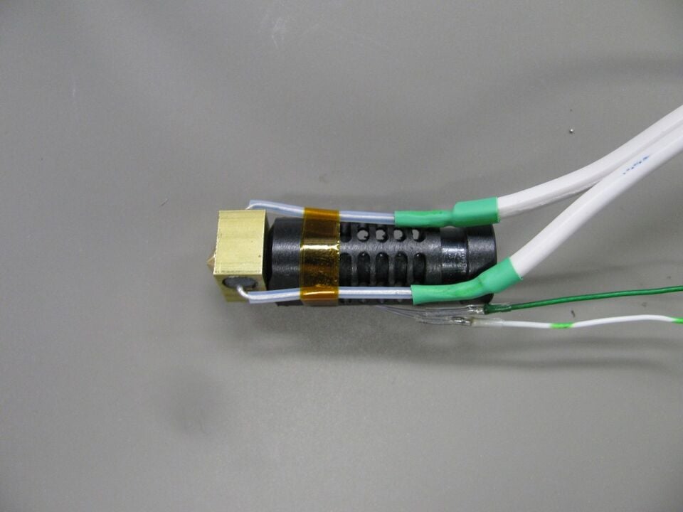 Assembled hot end