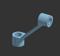 Supports for the lampstand