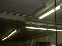 Figure 3: New light fixtures in the back room