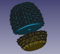 Pineapple Self-Watering Planter CAD