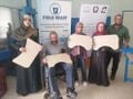 Wheelchair Table being used