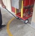 Figure 10: SmartCart going through narrow cafeteria door way