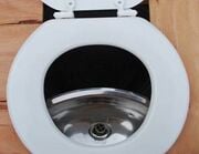 Composting Toilet Duchamp de Loo, is a composting toilet system that can be used and can educate people about environmental ways to get rid of human waste