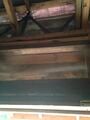 Mesh around the openings of the house helps keep insects like mosquitoes out.