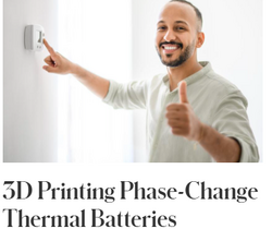 3D Printing Phase-Change Thermal Batteries