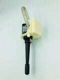 Assembled cyclone sampler with printed holder and clip/sheath.